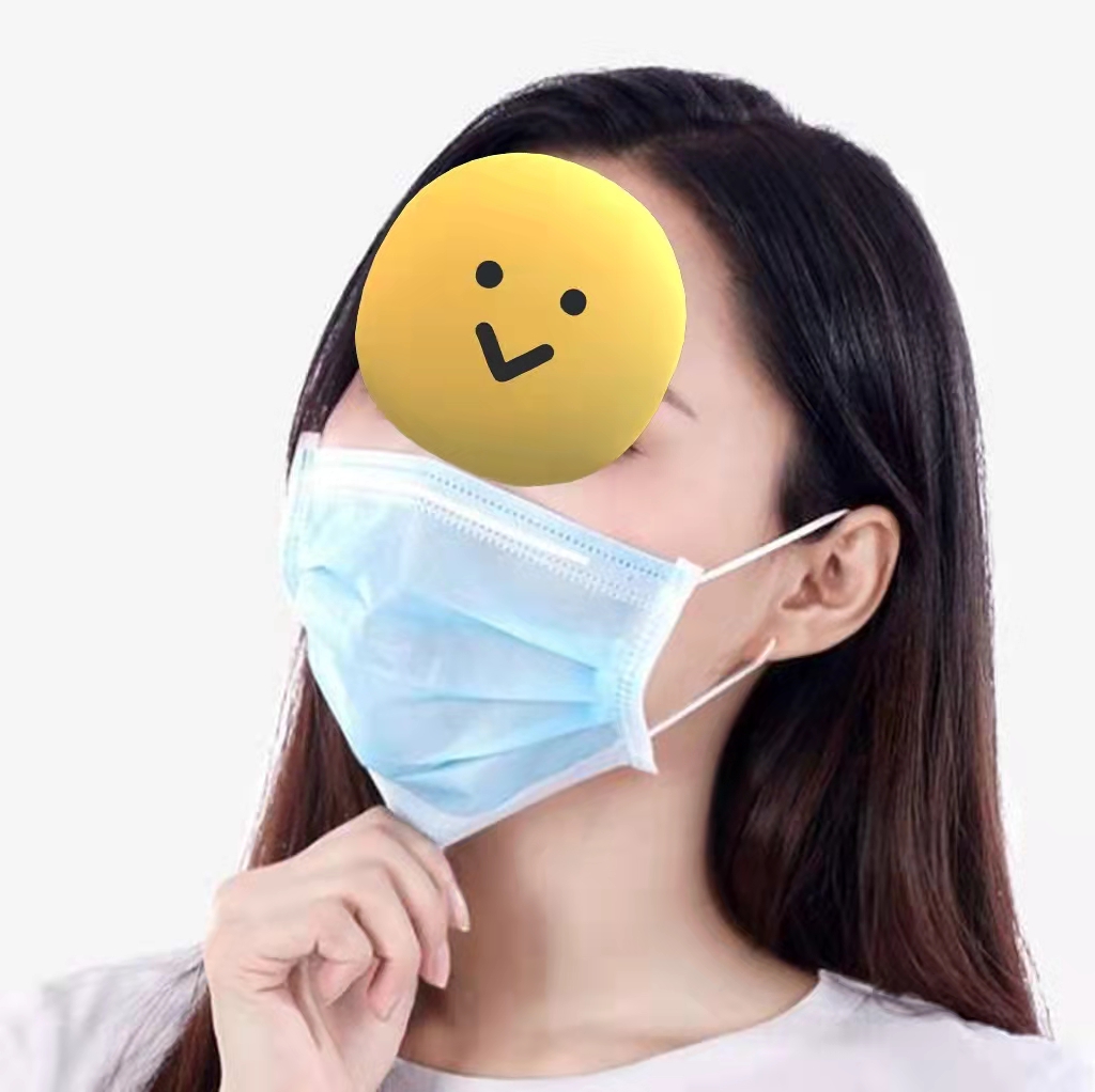 Ce&ISO утвердил Non-Woven ушную петлю маски для лица 